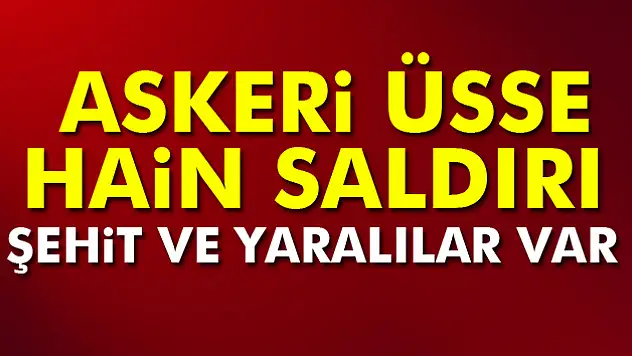 Lice saldırısında 2 asker şehit oldu