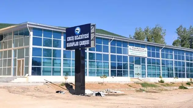 Ercişte yeni kasaplar çarşısının yapımı tamamlandı