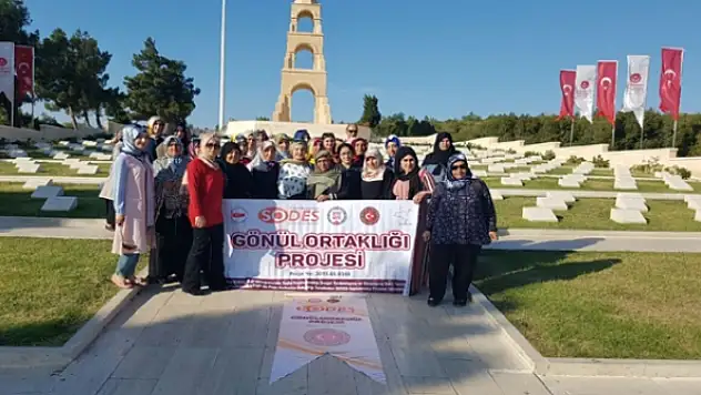 Tuşbalı kadınlar Çanakkalede