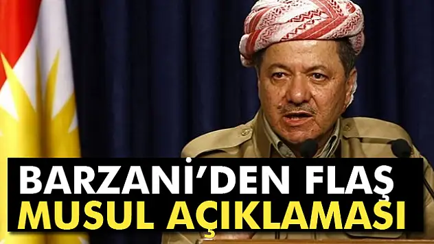 Barzani: Musul için tüm hazırlıklar tamam