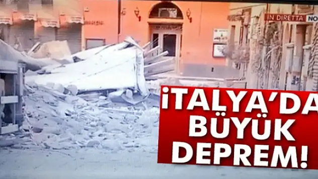 İtalya'da 6.6 büyüklüğünde deprem!
