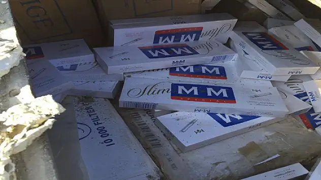Vanda kaçak sigara operasyonu