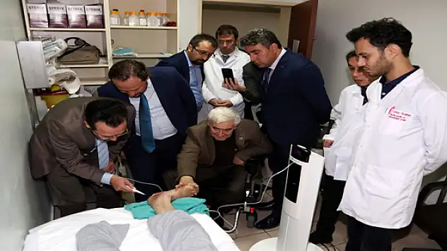 Kök hücre tedavisiyle ayağı kesilmekten kurtuldu