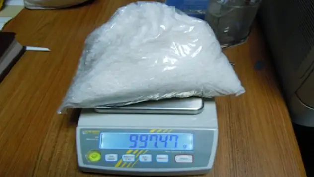 Vanda metamfetamin ele geçirildi