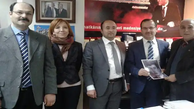 Eğitimcilerden Başkan Karael'e ziyaret