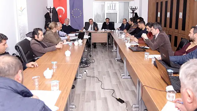 Erciş'te 'İçme Suyu Temin Projesi' toplantısı