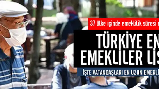 Mezarda emeklilik! Türkiye en kısa emekliler listesinde...