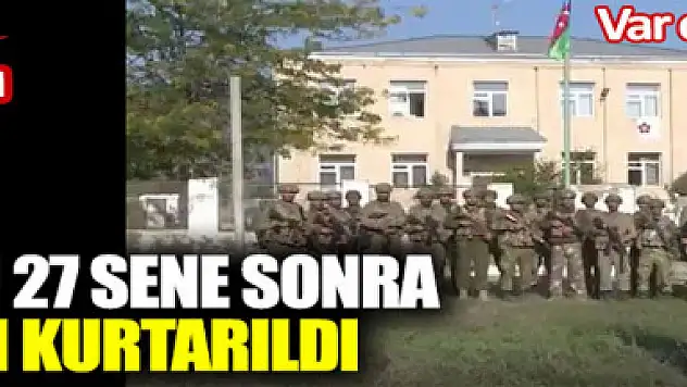 Azerbaycan ordusu kritik noktadaki Zengilan kentini Ermenistan'ın işgalinden kurtardı