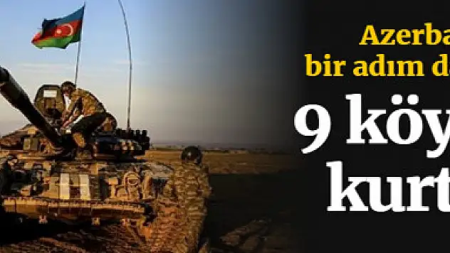 9 köy daha işgalden kurtarıldı