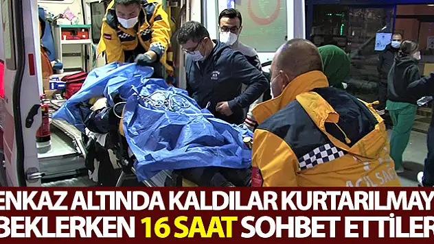 Depreme marketin kasasında yakalanan 3 kadını kısa mesaj kurtardı
