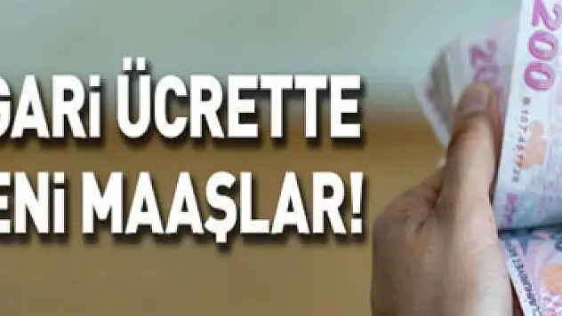 İşte asgari ücrette olası yeni maaşlar