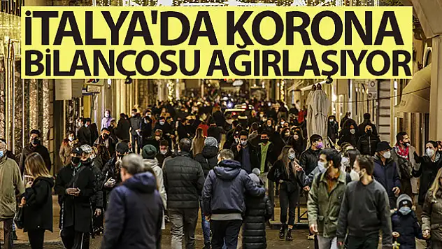 İtalya'da son 24 saatte Covid-19'a bağlı 627 ölüm