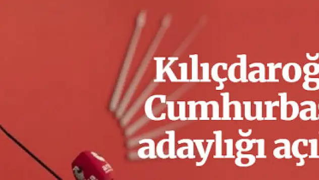 Kılıçdaroğlu'ndan flaş Cumhurbaşkanlığı adaylığı açıklaması