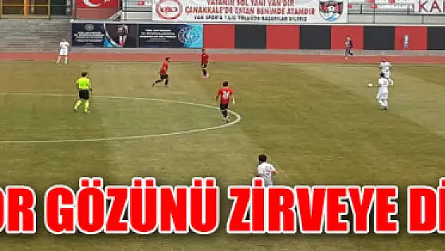 VANSPOR GÖZÜNÜ ZİRVEYE DİKTİ: 3-0