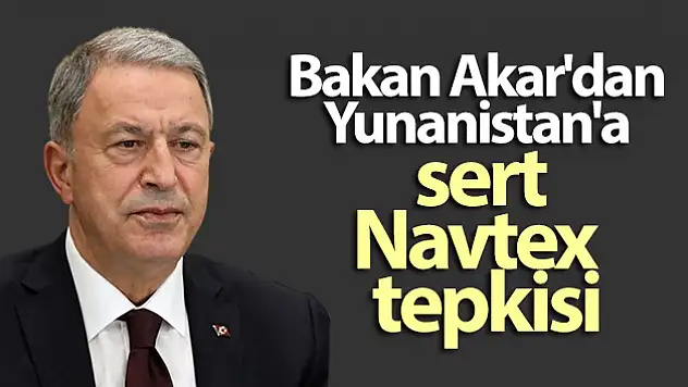 Bakan Akar'dan önemli açıklamalar