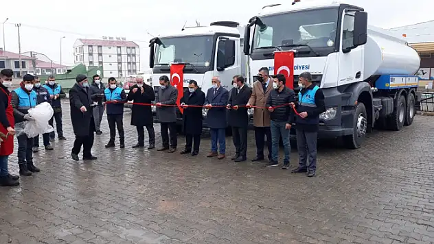 Bakanlıktan Çaldıran Belediyesine hibe araç