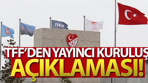 TFF: 'Yayıncı kuruluş ödemelerin tamamını ifa etmemiştir'