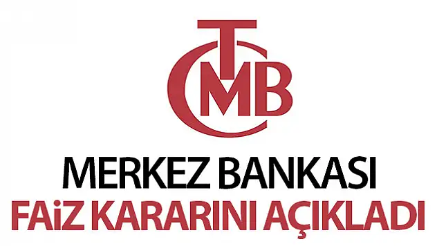 Merkez Bankası faiz kararını açıkladı
