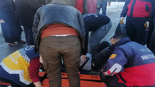 Van'da trafik kazası 1 yaralı