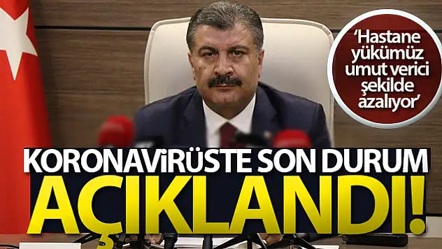 Son 24 saatte korona virüsten 186 kişi hayatını kaybetti