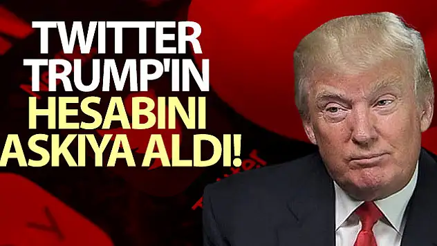 Twitter, Trump'ın ve seçim kampanyasının hesabını askıya aldı