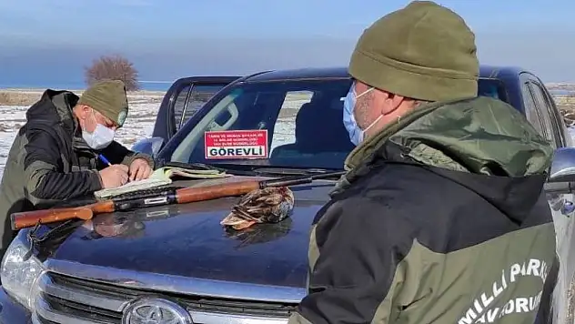 Van'da kısıtlamanın olduğu hafta sonu ava çıkanlara ceza