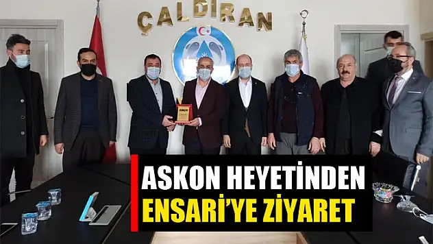 ASKON heyetinden Başkan Ensari'ye ziyaret
