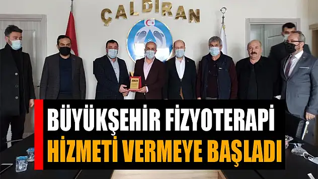 Büyükşehir fizyoterapi hizmeti vermeye başladı
