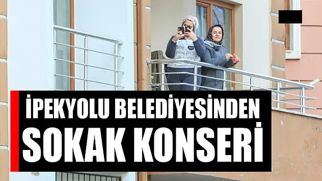 İpekyolu Belediyesinden sokak konseri