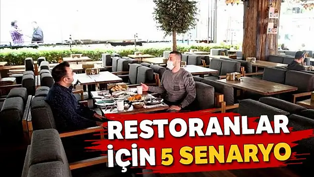 Restoran ve kafeler yeniden açılabilir