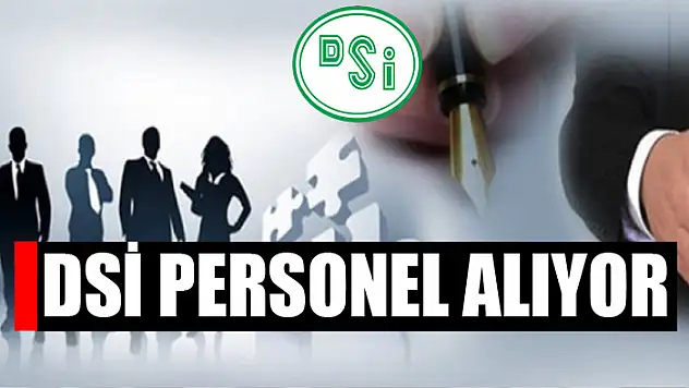 DSİ personel alıyor