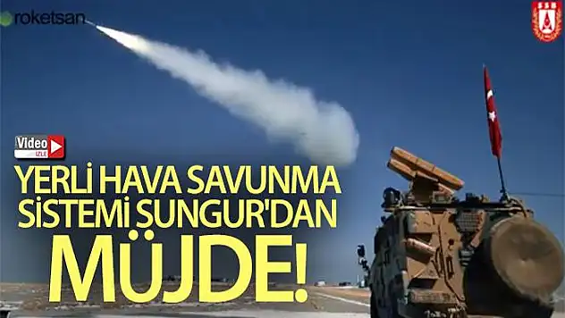 Demir: SUNGUR kara, hava, deniz platformlarına entegre edilebilecek