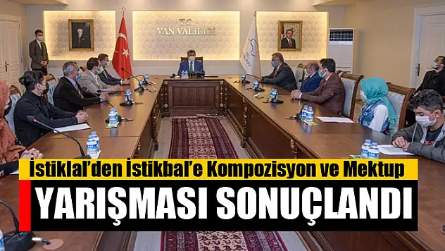 İstiklal'den İstikbal'e Kompozisyon ve Mektup yarışması sonuçlandı