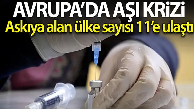 İrlanda, AstraZeneca aşısının kullanımını askıya aldı