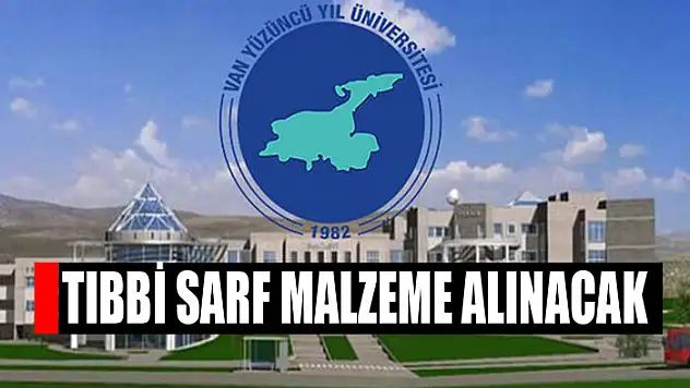 Tıbbi sarf malzeme alınacak