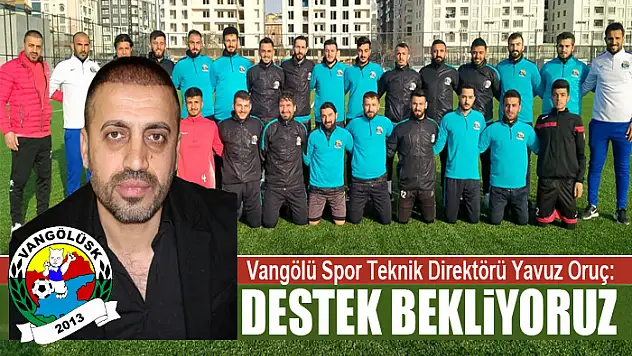 Vangölü Spor destek bekliyor