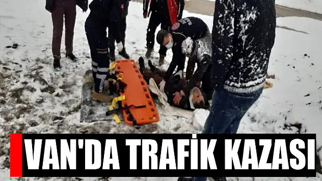 Van'da trafik kazası: 4 yaralı