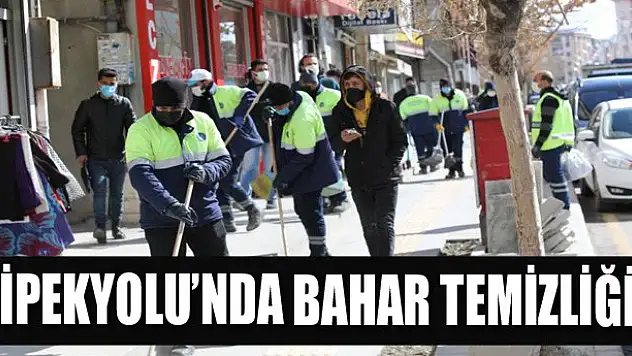 İpekyolu'nda bahar temizliği
