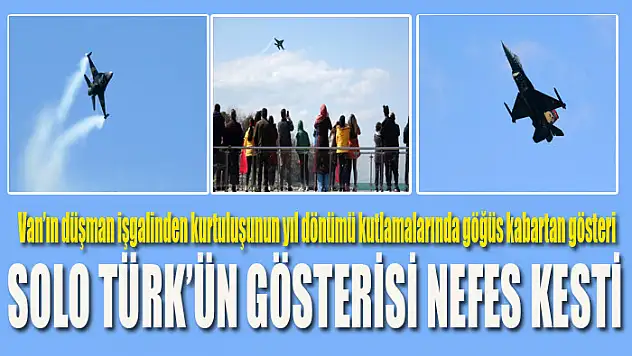 SOLO TÜRK'ÜN GÖSTERİSİ NEFES KESTİ
