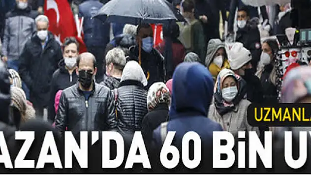 Vaka sayılarına dikkat çeken uzmanlardan Ramazan'da 60 bin uyarısı