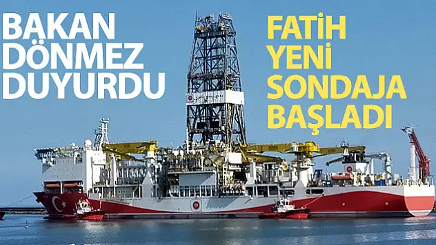 Fatih Sondaj Gemisi, Amasra-1 kuyusunda yeni sondaja başladı