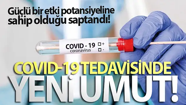 Covid-19 tedavisinde yeni umut