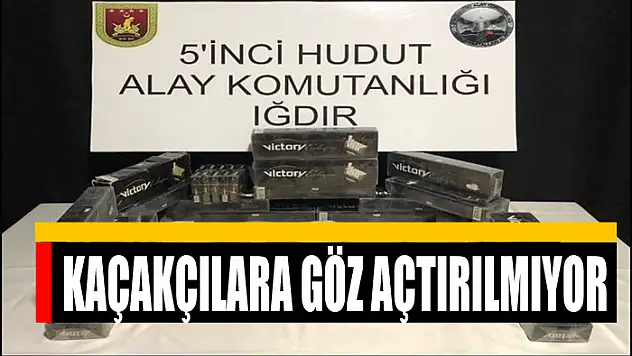 Kaçakçılara göz açtırılmıyor