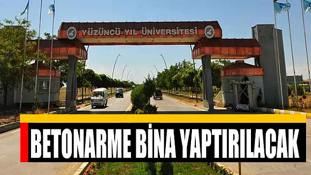Betonarme bina yapım yaptırılacak