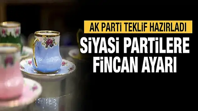 Parti kasalarına fincan ayarı