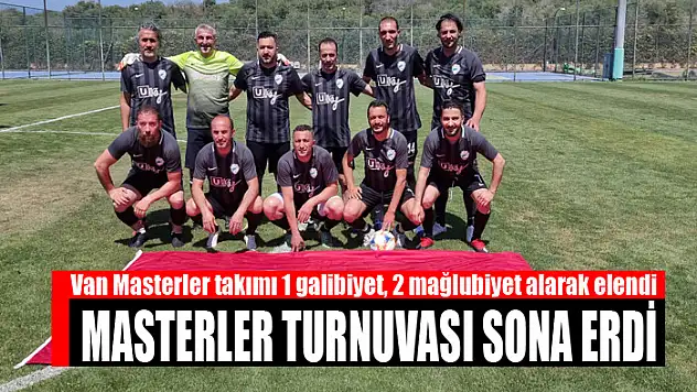 Masterler Turnuvası sona erdi