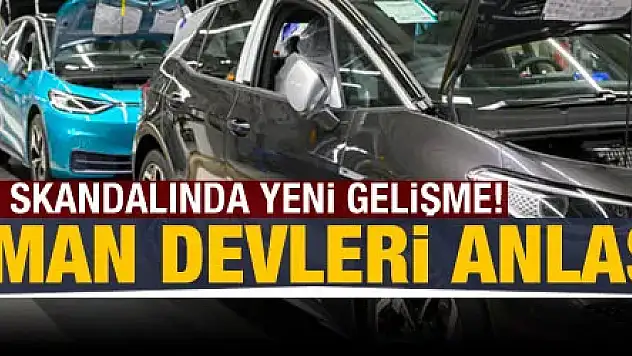 Volkswagen'in dizel skandalında yeni gelişme