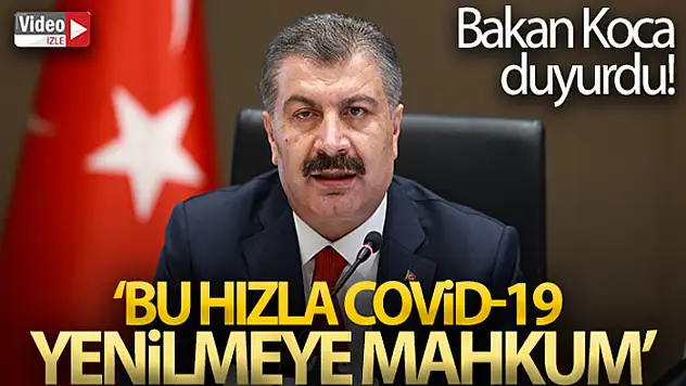 Bakan Koca'dan 1 milyon 538 bin 144 doz aşı paylaşımı