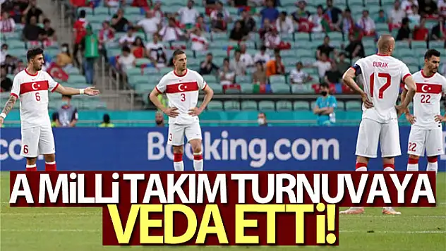 A Milli Takım turnuvaya veda etti
