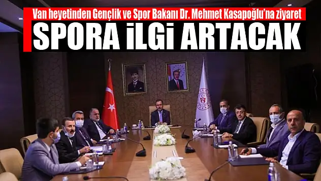 Van'da yeni tesislerle spora ilgi artacak